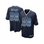 Nike Dallas Cowboys #88 Dez Bryant Navy Blue Team Color Men's Stitched NFL Limited Strobe Jersey