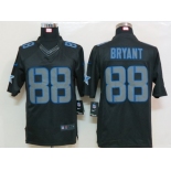 nike nfl dallas cowboys #88 dez bryant black jerseys(impact limited)