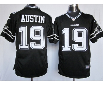 nike nfl jerseys dallas cowboys #19 austin black[nike limited]