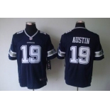 nike nfl jerseys dallas cowboys #19 austin blue[nike limited]