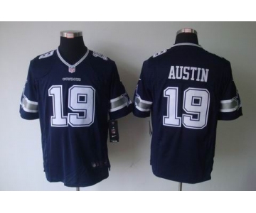 nike nfl jerseys dallas cowboys #19 austin blue[nike limited]