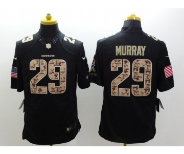 nike nfl jerseys dallas cowboys #29 murray black[salute to service limited]