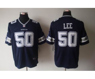 nike nfl jerseys dallas cowboys #50 lee blue[nike limited]