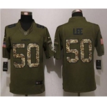 nike nfl jerseys dallas cowboys #50 sean lee army green[nike Limited Salute To Service]