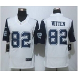 nike nfl jerseys dallas cowboys #82 jason witten white[Limited throwback]