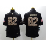 nike nfl jerseys dallas cowboys #82 witten black[salute to service limited]