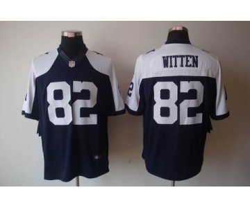 nike nfl jerseys dallas cowboys #82 witten blue(game limited throwback)