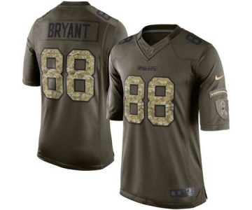 nike nfl jerseys dallas cowboys #88 bryant army green[nike Limited Salute To Service][bryant]