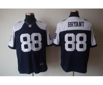 nike nfl jerseys dallas cowboys #88 bryant blue(game limited throwback)