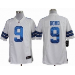 nike nfl jerseys dallas cowboys #9 romo white[nike limited]