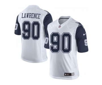 nike nfl jerseys dallas cowboys #90 lawrence white[Limited throwback][lawrence]