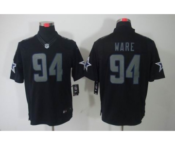 nike nfl jerseys dallas cowboys #94 ware black[nike limited]