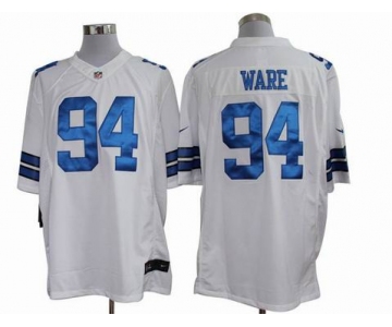 nike nfl jerseys dallas cowboys #94 ware white[nike limited]