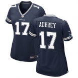 Women Dallas Cowboys #17 Brandon Aubrey Limited Navy Vapor Untouchable Jersey