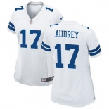 Women Dallas Cowboys #17 Brandon Aubrey Limited white Vapor Untouchable Jersey