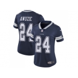 Women Nike Dallas Cowboys #24 Chidobe Awuzie Navy Blue Team Color Stitched NFL Vapor Untouchable Limited Jersey