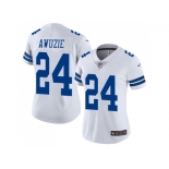 Women Nike Dallas Cowboys #24 Chidobe Awuzie White Stitched NFL Vapor Untouchable Limited Jersey