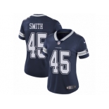 Women Nike Dallas Cowboys #45 Rod Smith Navy Blue Team Color Vapor Untouchable Limited Player NFL Jersey