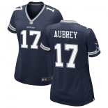 Women's Dallas Cowboys #17 Brandon Aubrey Limited Navy Vapor Untouchable Jersey