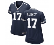 Women's Dallas Cowboys #17 Brandon Aubrey Limited Navy Vapor Untouchable Jersey