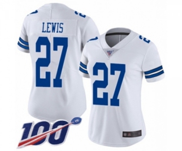 Women's Dallas Cowboys #27 Jourdan Lewis White Vapor Untouchable Limited Player 100th Season Football Jersey