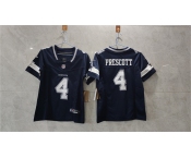 Women's Dallas Cowboys #4 Dak Prescott Navy 2023 F.U.S.E. Limited Football Stitched Jersey