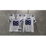 Women's Dallas Cowboys #88 CeeDee Lamb White 2023 F.U.S.E. Limited Football Stitched Jersey