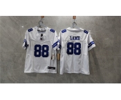 Women's Dallas Cowboys #88 CeeDee Lamb White 2023 F.U.S.E. Limited Football Stitched Jersey