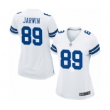 Women's Dallas Cowboys #89 Blake Jarwin Game White Football Jersey