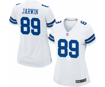 Women's Dallas Cowboys #89 Blake Jarwin Game White Football Jersey