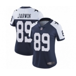 Women's Dallas Cowboys #89 Blake Jarwin Navy Blue Throwback Alternate Vapor Untouchable Limited Player Football Jersey