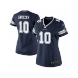 Women's Nike Dallas Cowboys #10 Ryan Switzer Limited Navy Blue Team Color NFL Jersey