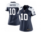 Women's Nike Dallas Cowboys #10 Ryan Switzer Limited Navy Blue Throwback Alternate NFL Jersey