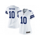 Women's Nike Dallas Cowboys #10 Ryan Switzer Limited White NFL Jersey