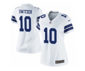 Women's Nike Dallas Cowboys #10 Ryan Switzer Limited White NFL Jersey