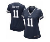 Women's Nike Dallas Cowboys #11 Cole Beasley Game Navy Blue Team Color NFL Jersey