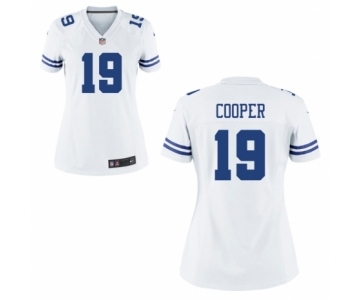 Women's Nike Dallas Cowboys #19 Amari Cooper Game White NFL Jersey