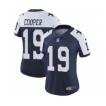 Women's Nike Dallas Cowboys #19 Amari Cooper Navy Blue Throwback Alternate Vapor Untouchable Limited Player NFL Jersey