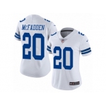 Women's Nike Dallas Cowboys #20 Darren McFadden Vapor Untouchable Limited White NFL Jersey