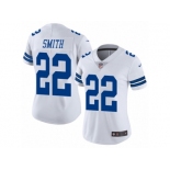 Women's Nike Dallas Cowboys #22 Emmitt Smith Vapor Untouchable Limited White NFL Jersey