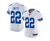 Women's Nike Dallas Cowboys #22 Emmitt Smith Vapor Untouchable Limited White NFL Jersey