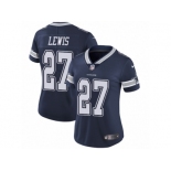 Women's Nike Dallas Cowboys #27 Jourdan Lewis Vapor Untouchable Limited Navy Blue Team Color NFL Jersey