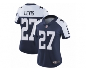 Women's Nike Dallas Cowboys #27 Jourdan Lewis Vapor Untouchable Limited Navy Blue Throwback Alternate NFL Jersey