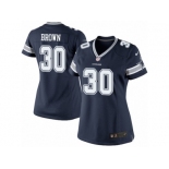 Women's Nike Dallas Cowboys #30 Anthony Brown Limited Navy Blue Team Color NFL Jersey