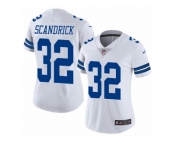 Women's Nike Dallas Cowboys #32 Orlando Scandrick Vapor Untouchable Limited White NFL Jersey