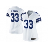 Women's Nike Dallas Cowboys #33 Chidobe Awuzie Limited White NFL Jersey