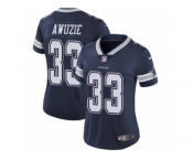 Women's Nike Dallas Cowboys #33 Chidobe Awuzie Vapor Untouchable Limited Navy Blue Team Color NFL Jersey