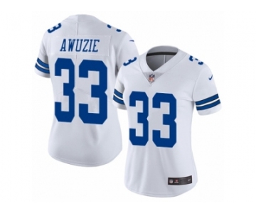 Women's Nike Dallas Cowboys #33 Chidobe Awuzie Vapor Untouchable Limited White NFL Jersey