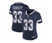 Women's Nike Dallas Cowboys #33 Tony Dorsett Vapor Untouchable Limited Navy Blue Team Color NFL Jersey