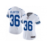 Women's Nike Dallas Cowboys #36 Robert Blanton Vapor Untouchable Limited White NFL Jersey